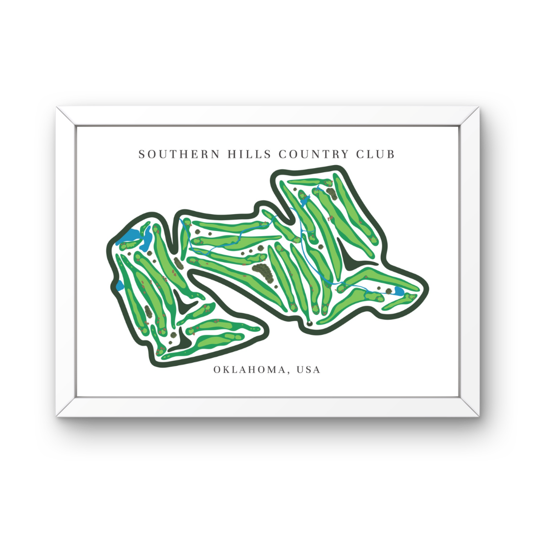 Southern Hills Country Club, Golf Course Prints, Oklahoma