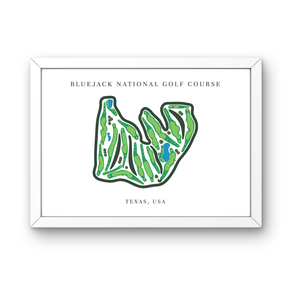 Bluejack National Golf Course, Golf Course Prints, Texas