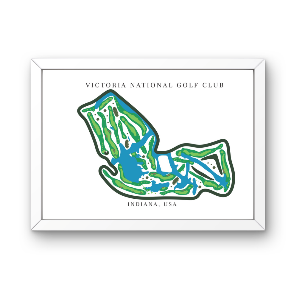 Victoria National Golf Club, Golf Course Prints, Indiana
