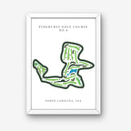 Pinehurst Golf Course Print No. 4, North Carolina