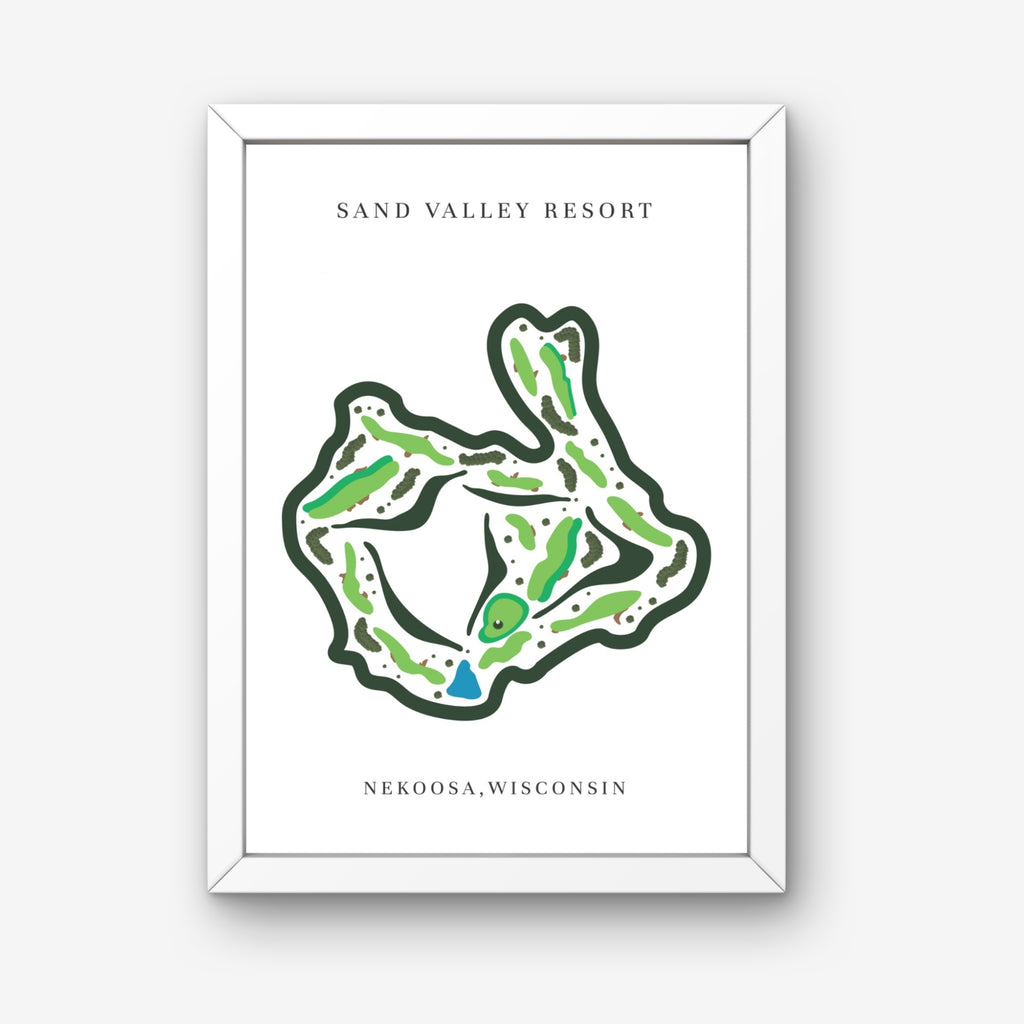 Sand Valley Resort Nekoosa, Golf Course Print, Wisconsin