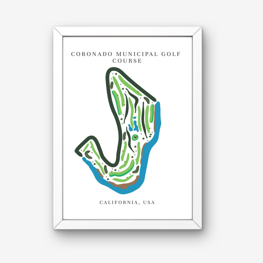Coronado Municipal Golf Course Print, California