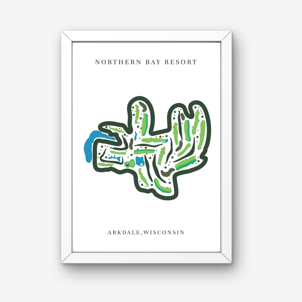 Northern Bay Resort Arkdale, Golf Course Print, Wisconsin