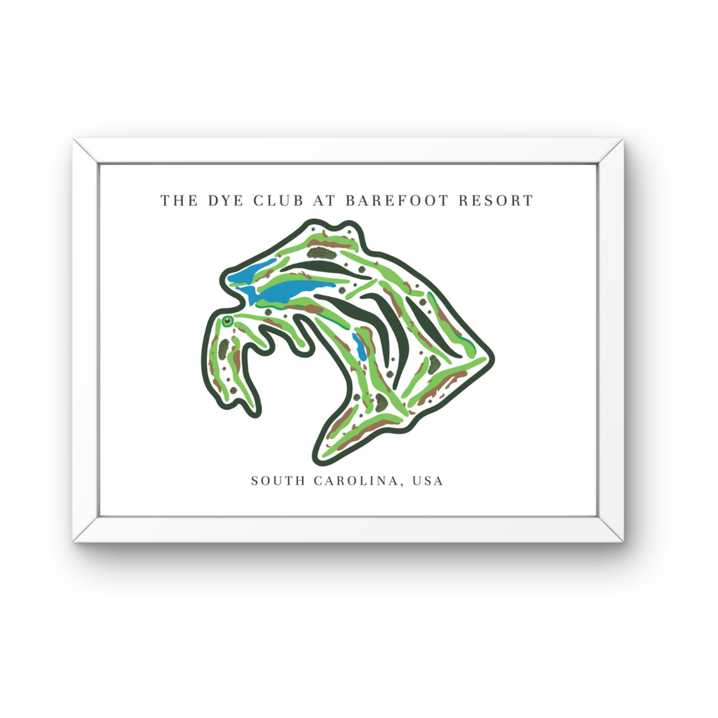 The Dye Club At Barefoot Resort, Golf Course Prints, South Carolina