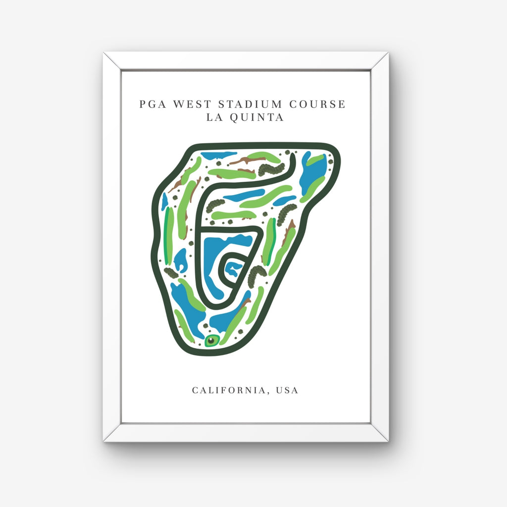 PGA West Stadium Course, Golf Course Print, California
