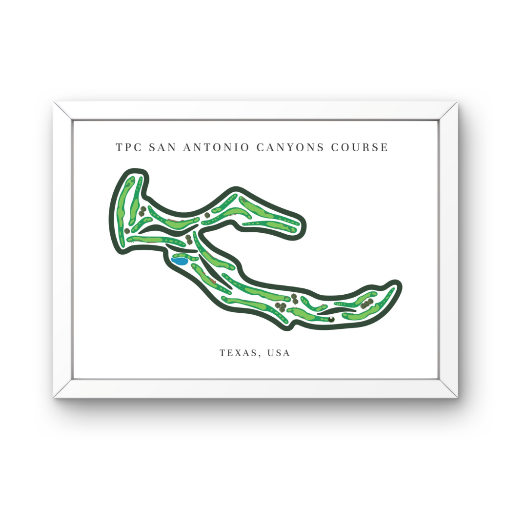TPC San Antonio Canyons Course, Golf Course Prints, Texas