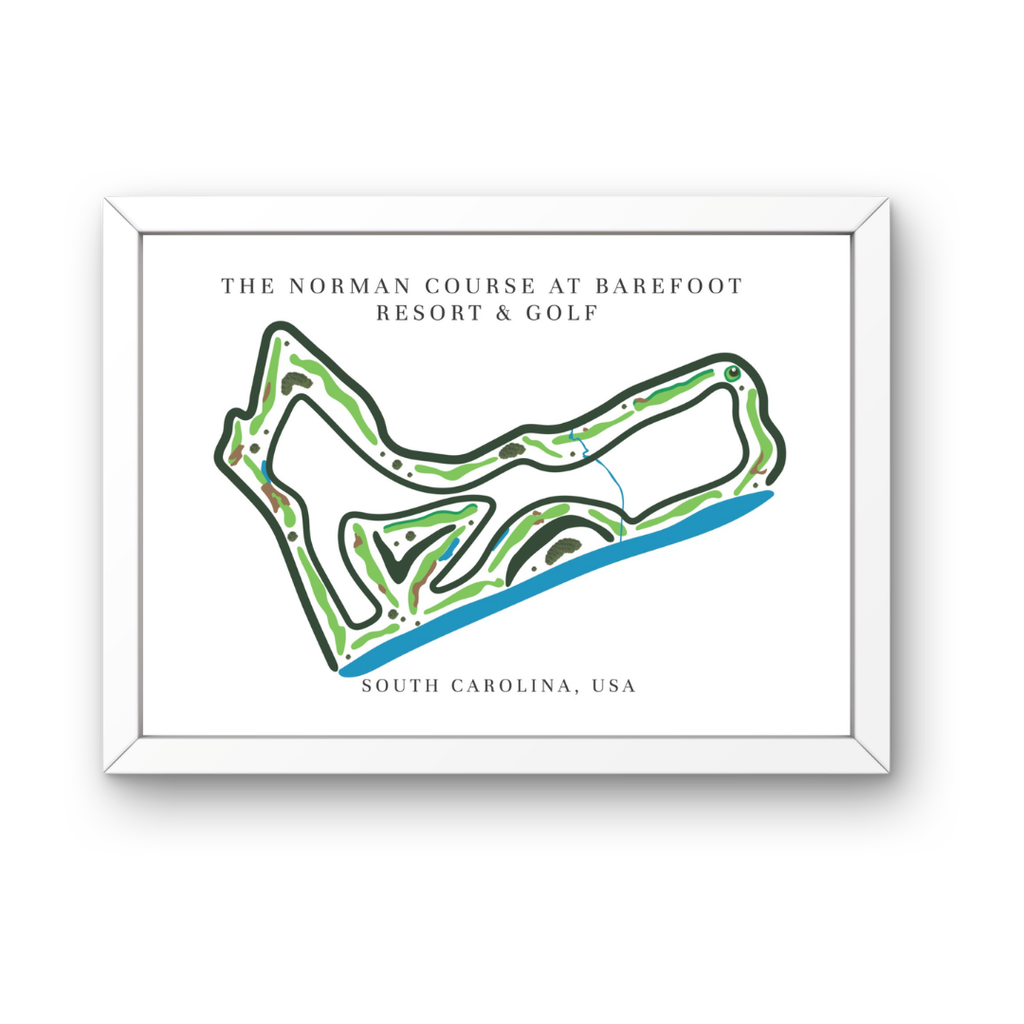 The Norman Course at Barefoot Resort & Golf, Golf Course Prints, South Carolina