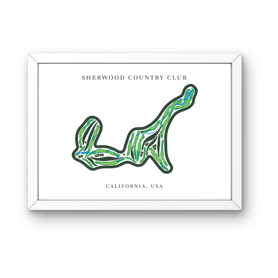 Sherwood Country Club, Golf Course Prints, California