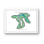 Oak Tree National, Golf Course Prints, Oklahoma