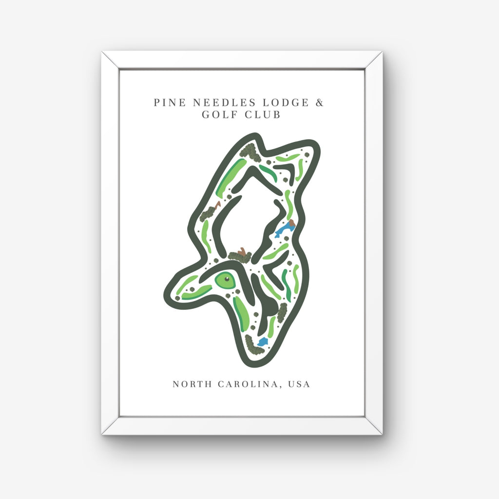 Pine Needles Lodge & Golf Club, Golf Course Print, North Carolina
