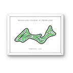 Highland Course At Primland, Golf Course Prints, Virginia