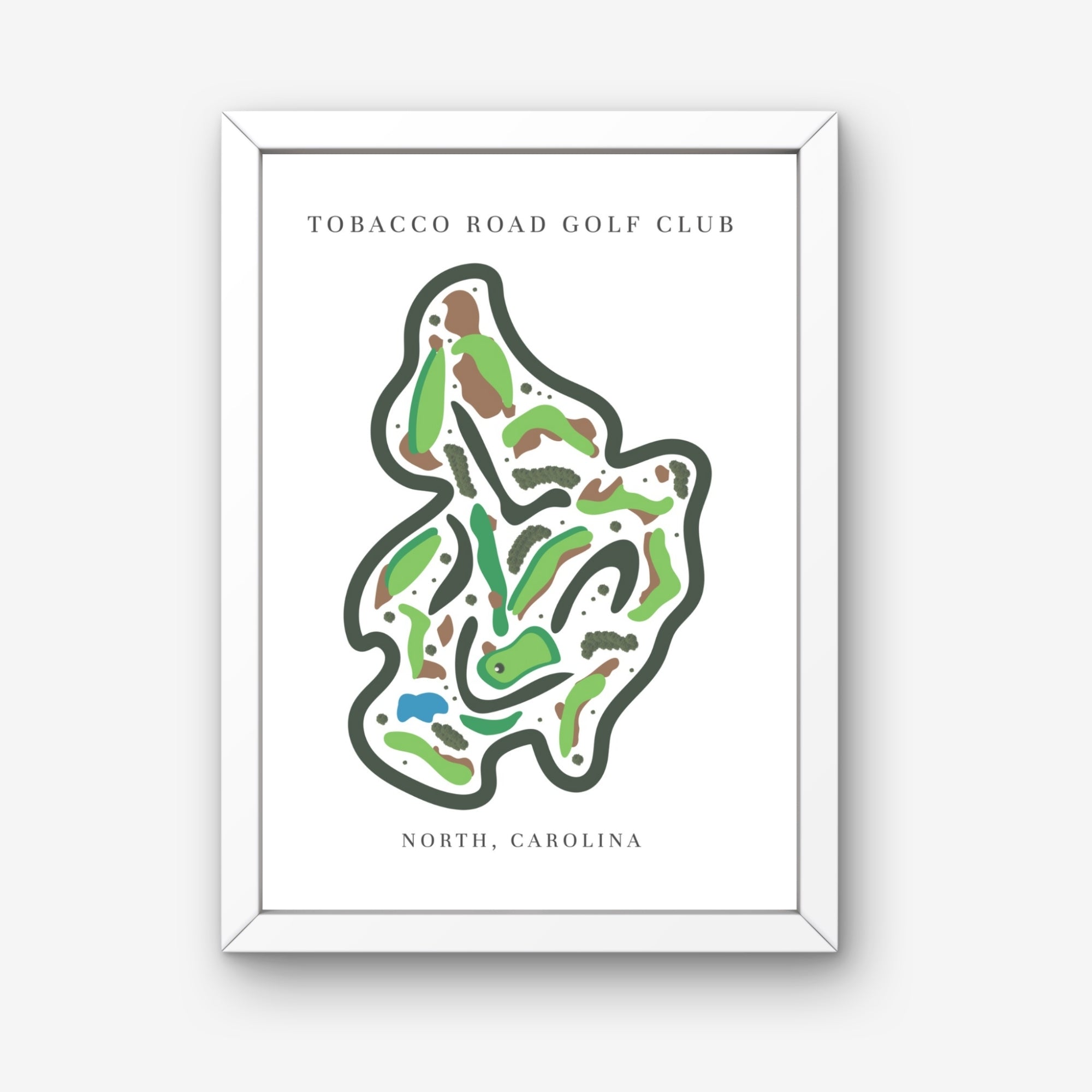 Tobacco Road Golf Club, Golf Course Print, North Carolina