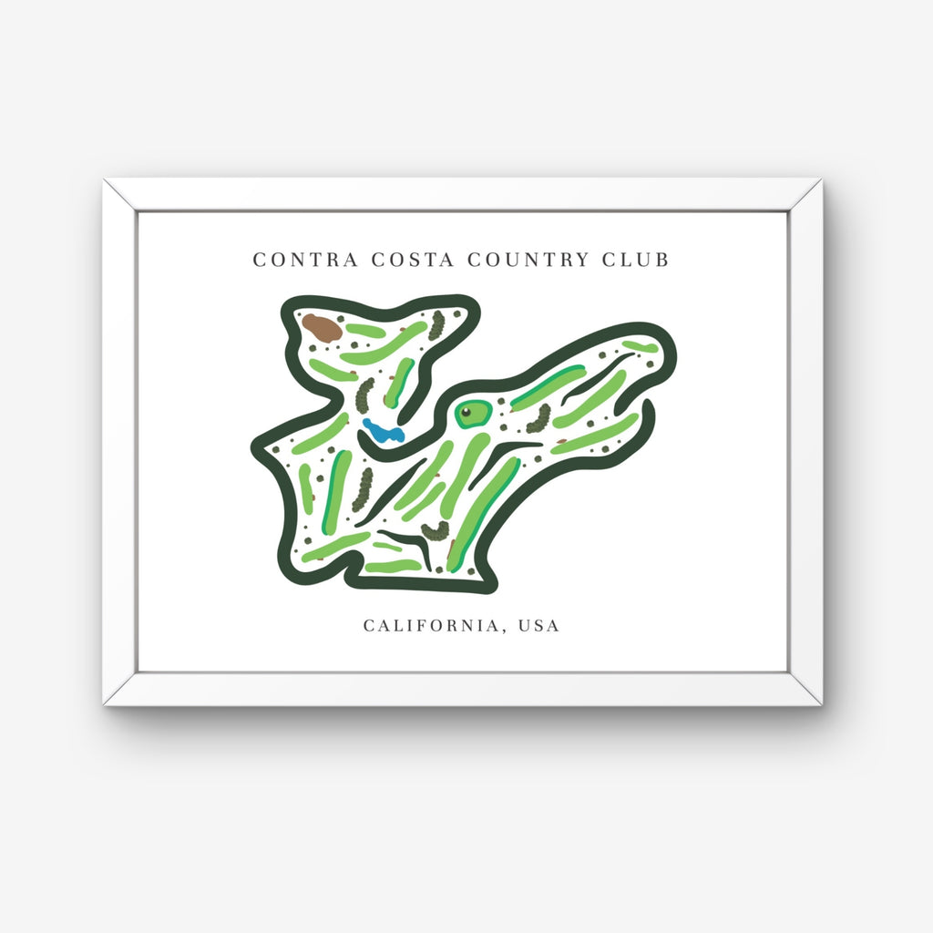 Contra Costa Country Club, Golf Course Print, California