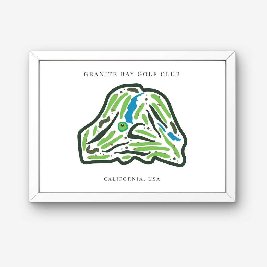 Granite Bay Golf Club, Golf Course Print, California