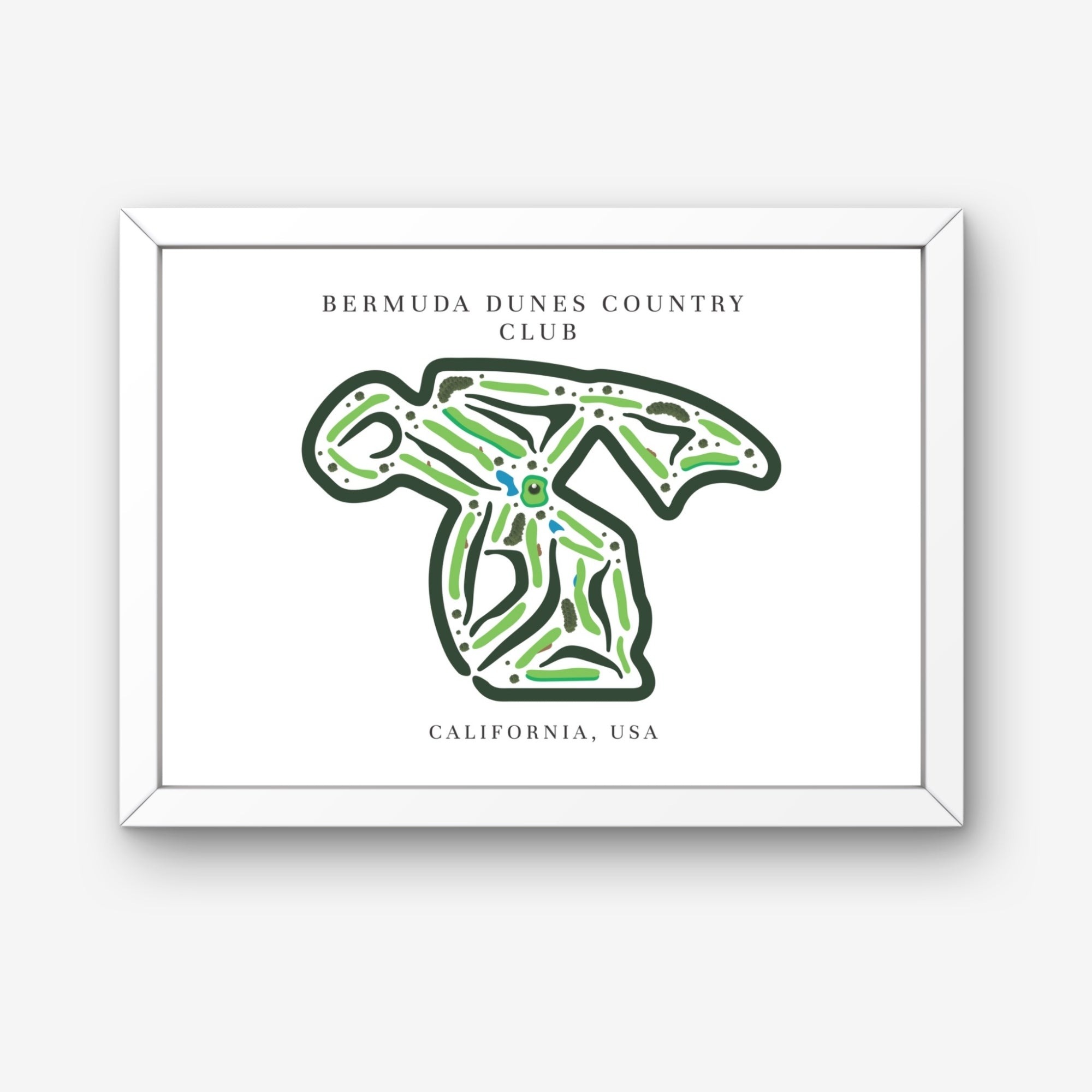Bermuda Dunes Country Club, Golf Course Print, California