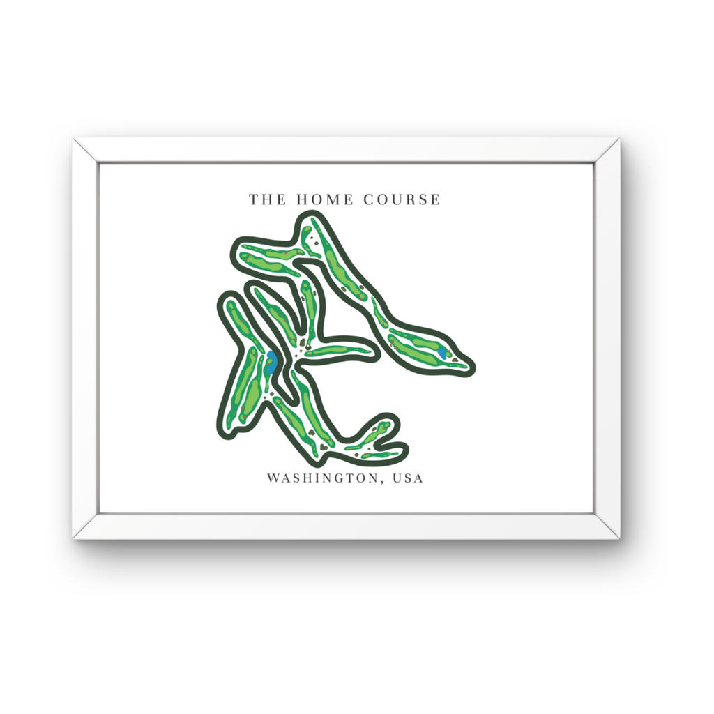The Home Course, Golf Course Prints, Washington