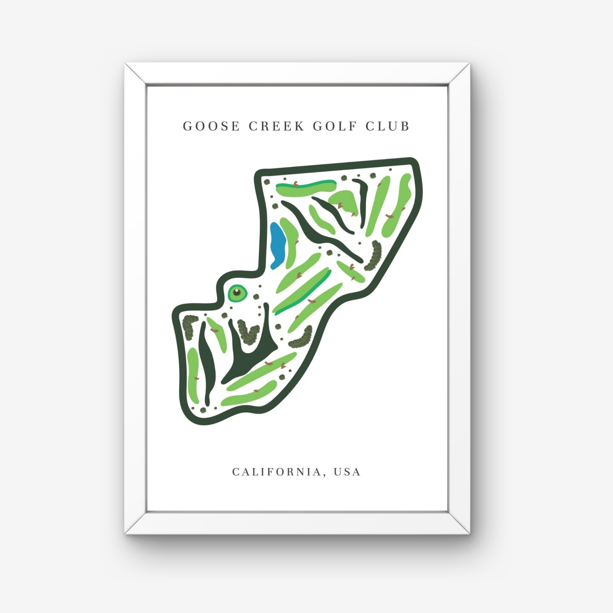 Goose Creek Golf Club, Golf Course Print, California