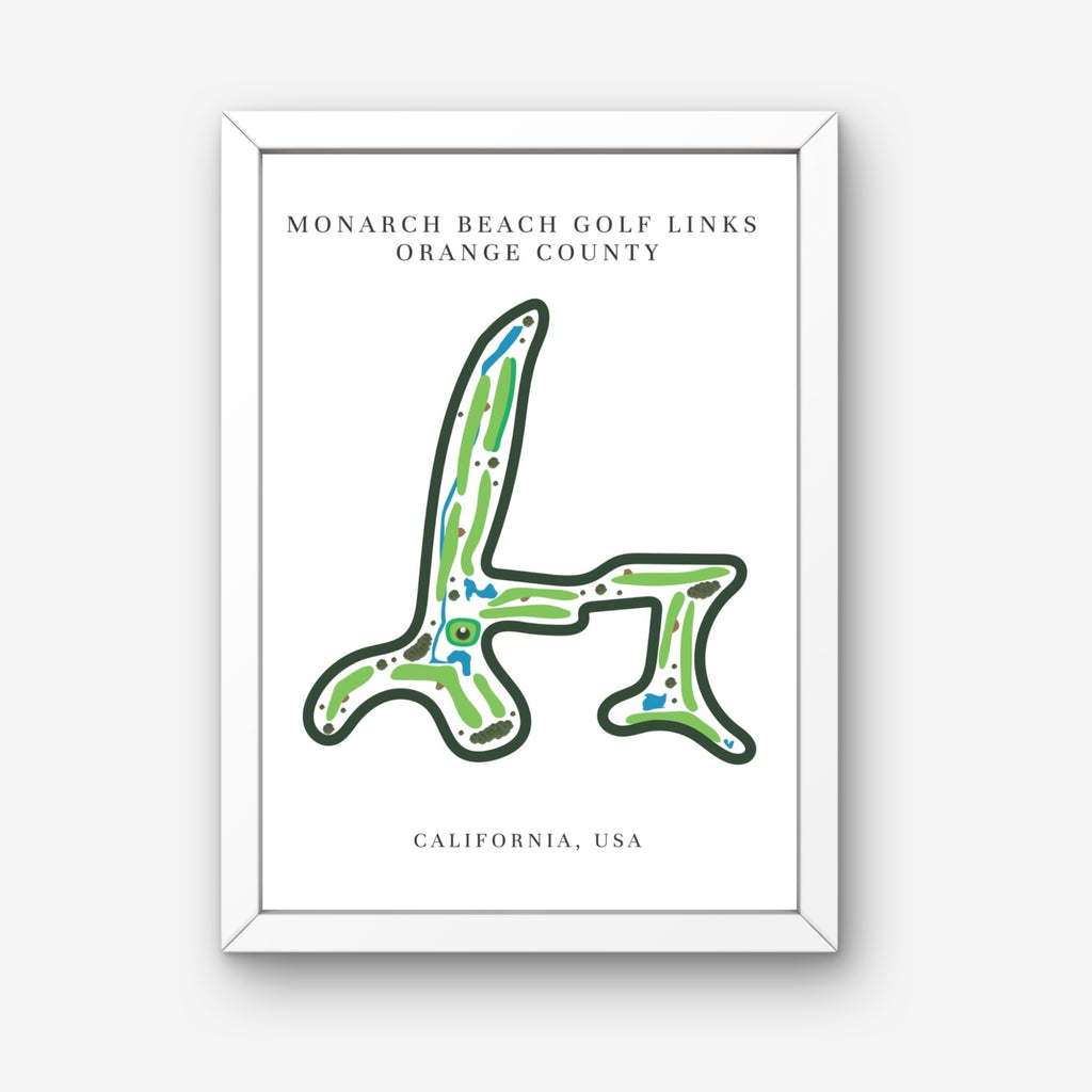 Monarch Beach Golf Links, Golf Course Print, California