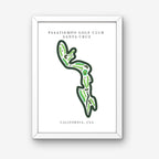 Pasatiempo Golf Club, Golf Course Print, California