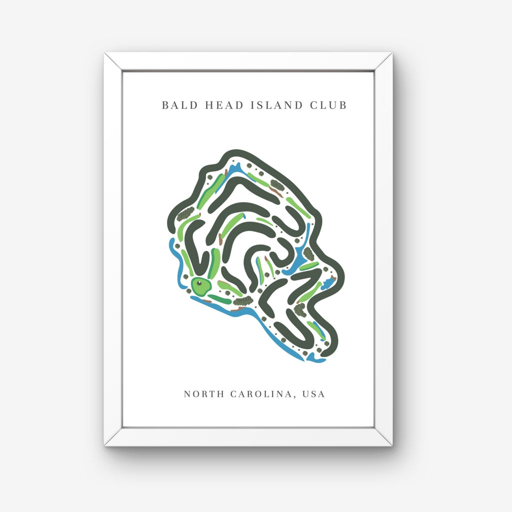 Bald Head Island Club, Golf Course Print, North Carolina