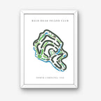 Bald Head Island Club, Golf Course Print, North Carolina