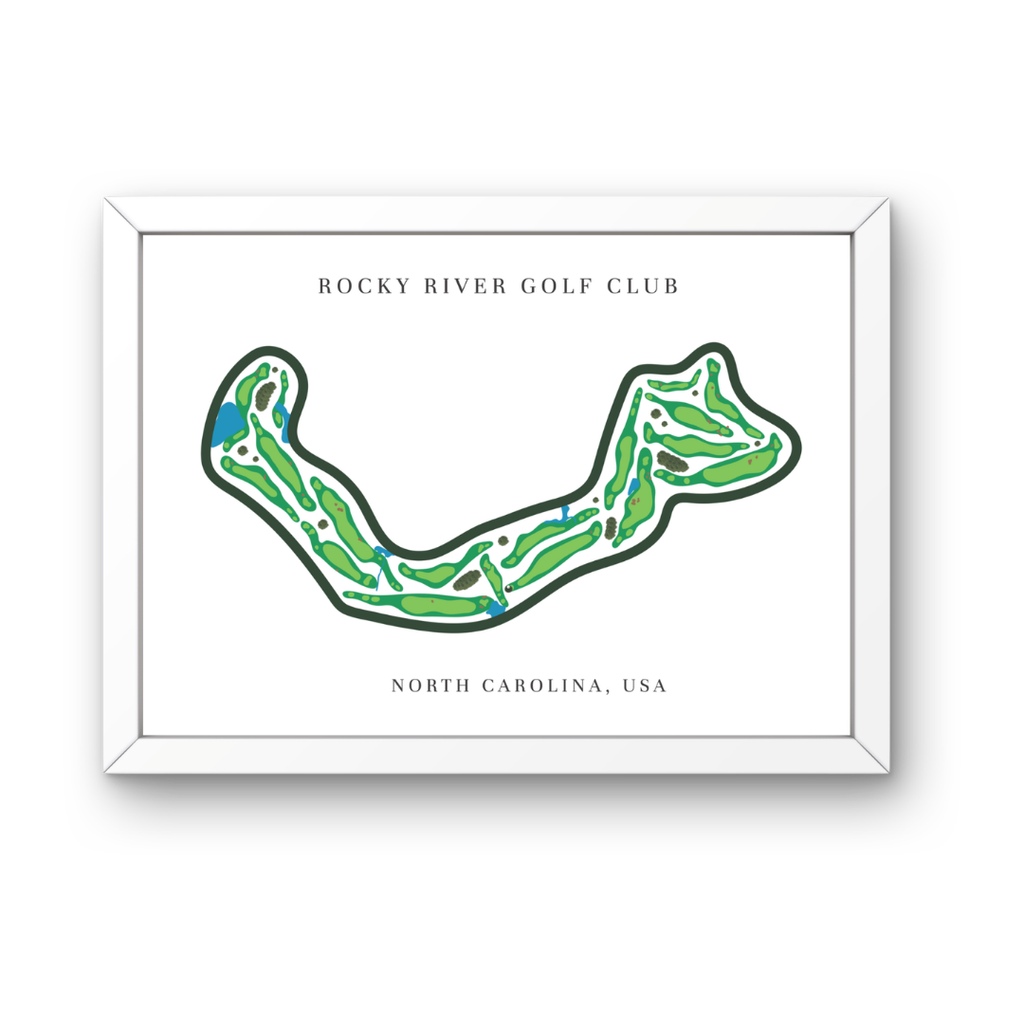 Rocky River Golf Club, Golf Course Prints, North Carolina