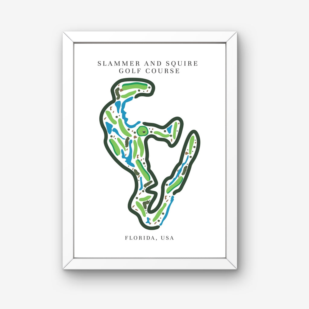 Slammer and Squire Golf Course Print, Florida