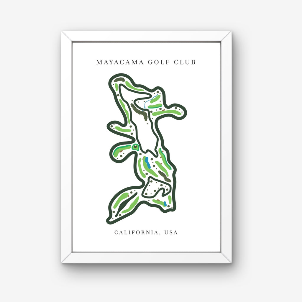 Mayacama Golf Club, Golf Course Print, California