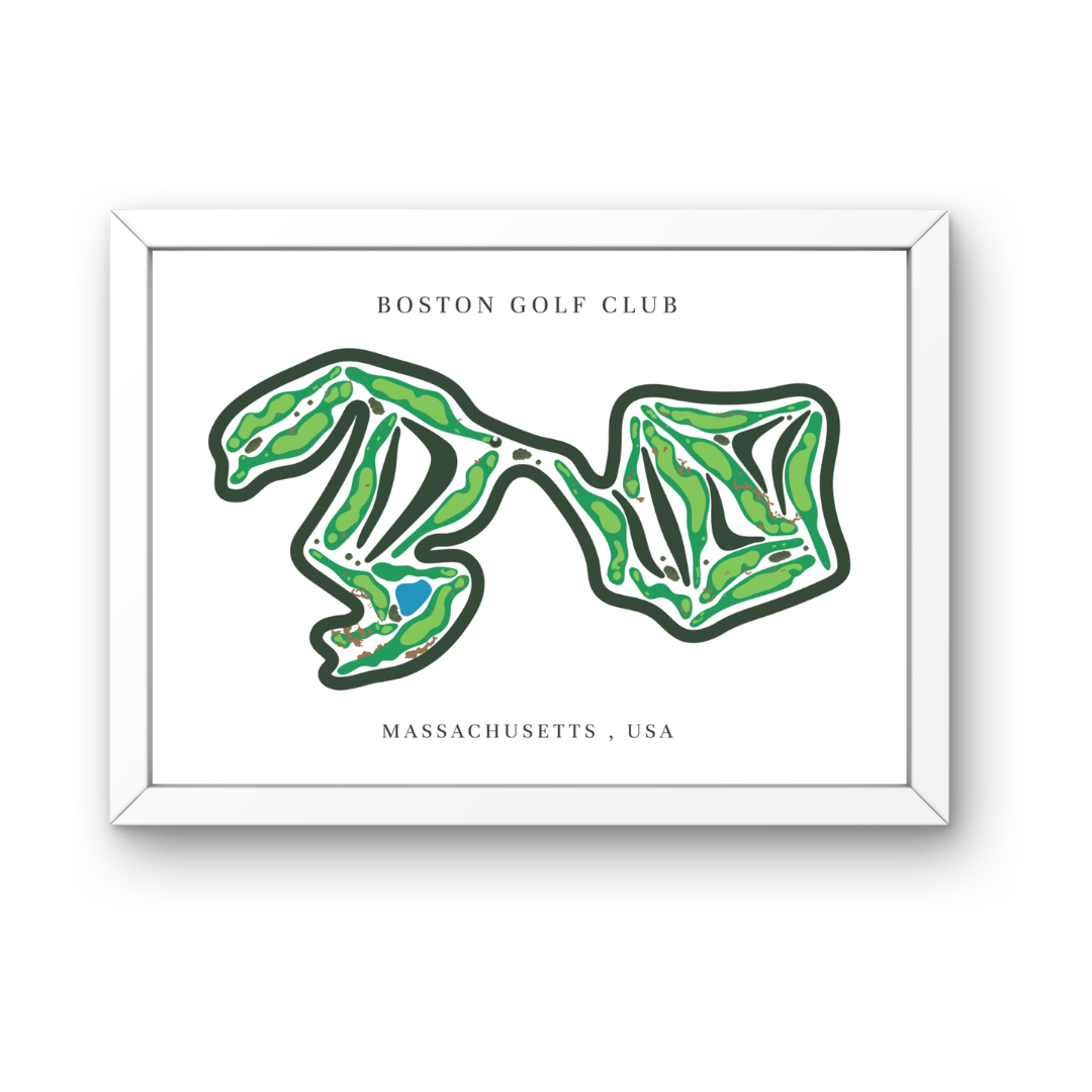 Boston Golf Club, Golf Course Prints, Massachusetts