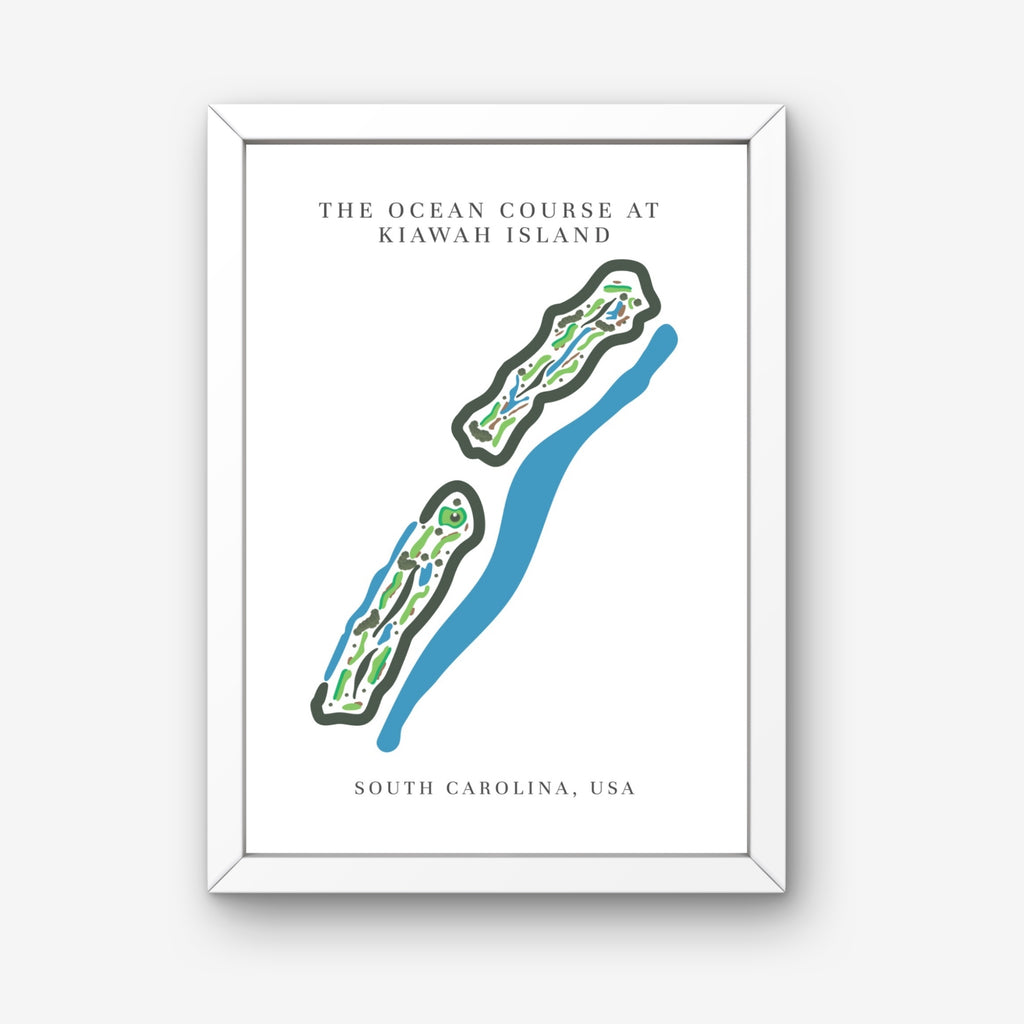 Ocean Course at Kiawah Island, Golf Course Print, South Carolina