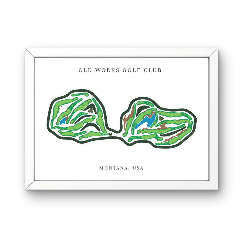 Old Works Golf Club, Golf Course Prints, Montana