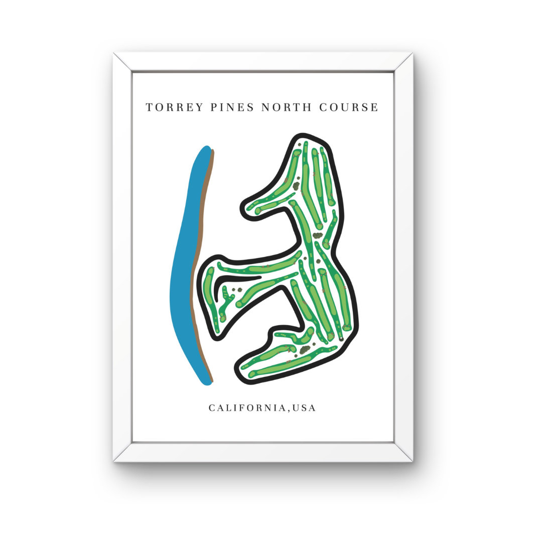 Torrey Pines North Course, Golf Course Print, California