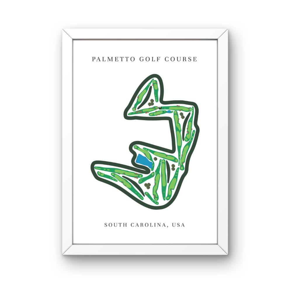 Palmetto Golf Course, Golf Course Prints, South Carolina