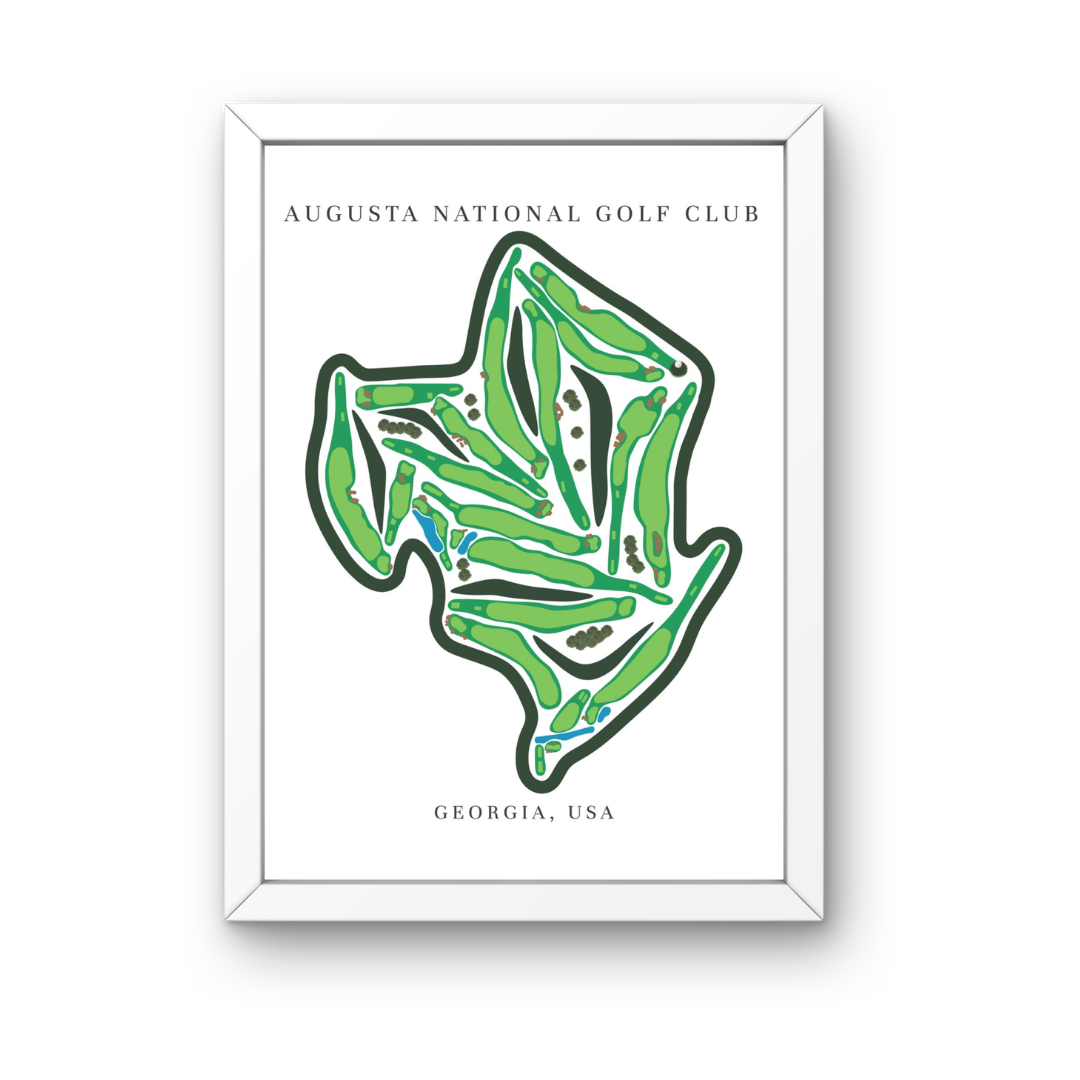 Augusta National Golf Club, Golf Course Print, Georgia