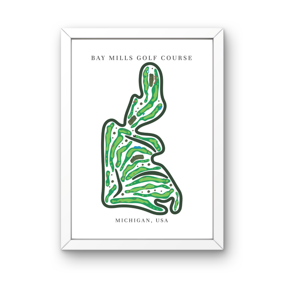Bay Mills Golf Course, Golf Course Prints, Michigan