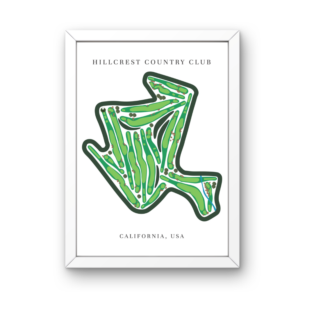 Hillcrest Country Club, Golf Course Prints, California