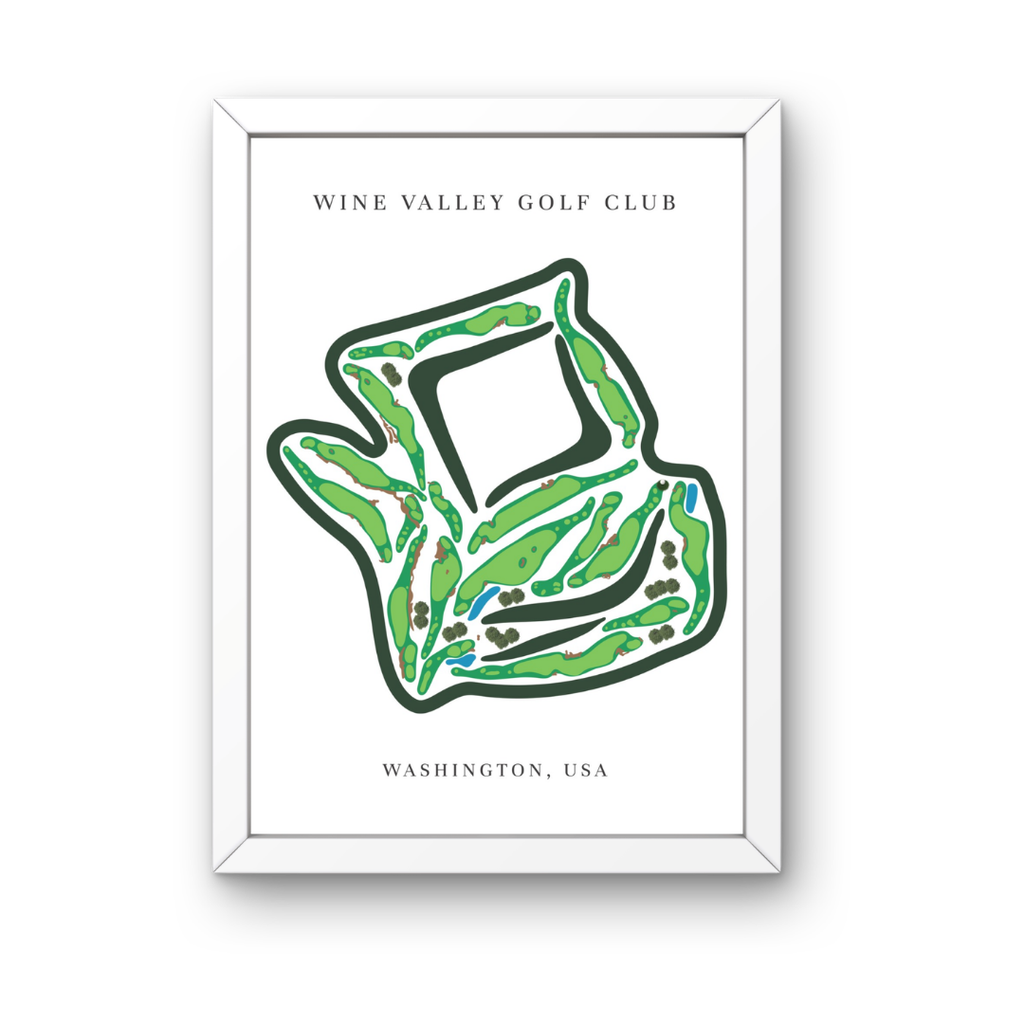 Wine Valley Golf Club, Golf Course Prints, Washington