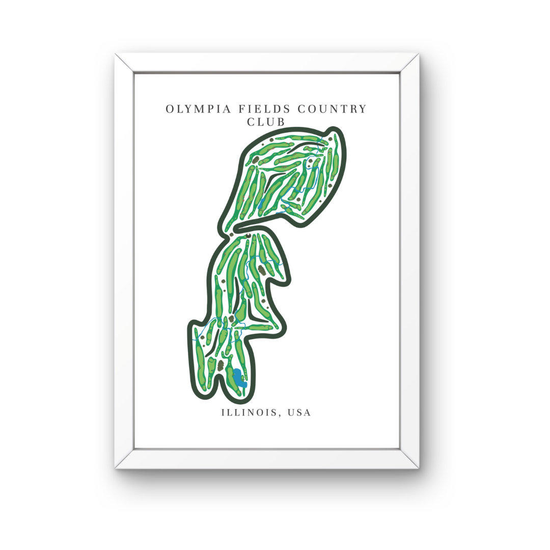Olympia Fields Country Club, Golf Course Prints, Illinois