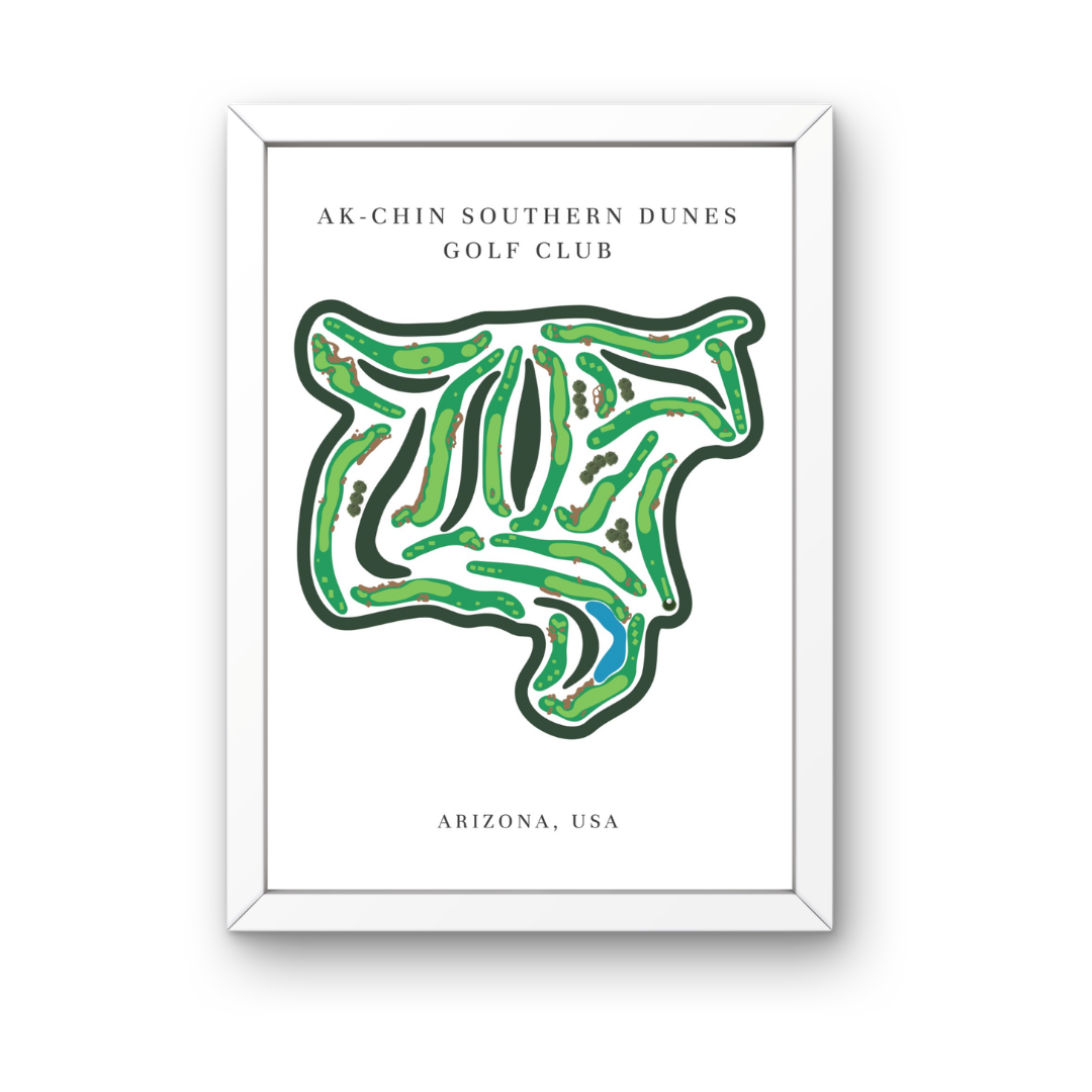 Ak-Chin Southern Dunes Golf Club Golf Course Print, Arizona