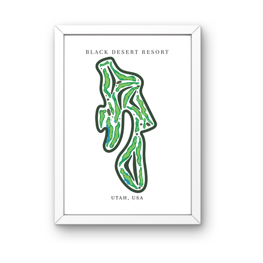 Black Desert Resort, Golf Course Prints, Utah