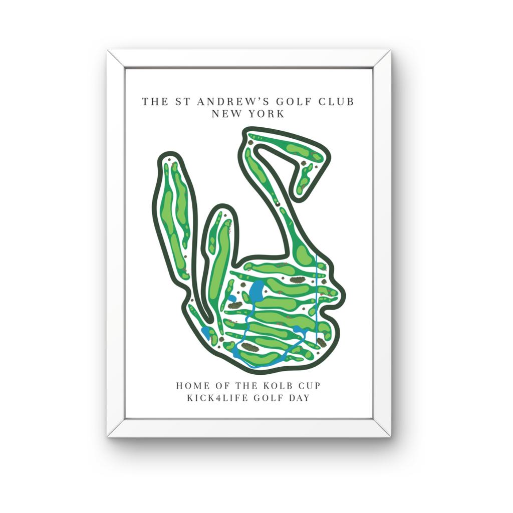 The Saint Andrews Golf Club, Golf Course Prints, New York