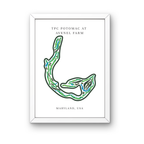 TPC Potomac at Avenel Farm, Golf Club, Golf Course Print, Maryland
