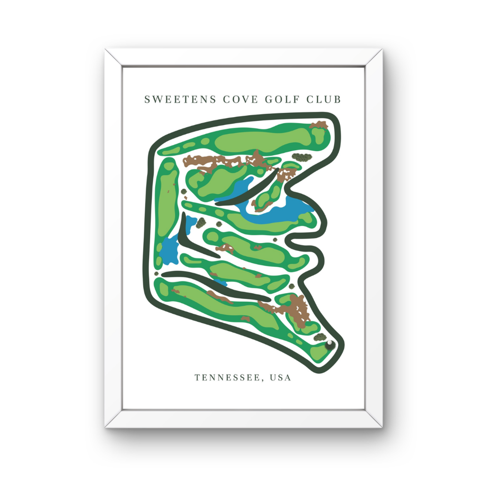 Sweetens Cove Golf Club, Golf Course Prints, Tennessee