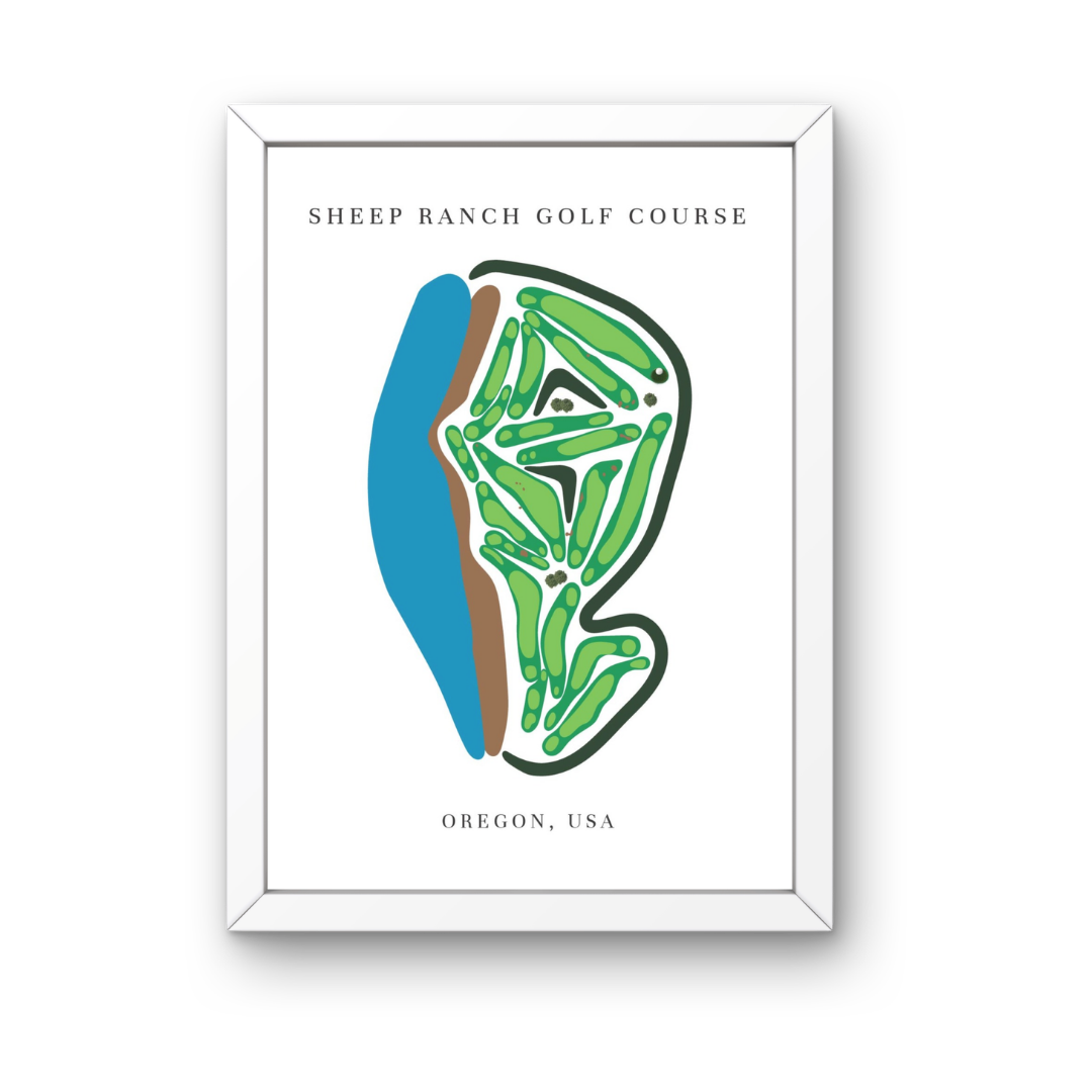 Sheep Ranch Golf Club, Golf Course Print, Oregon