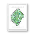 Wannamoisett Country Club, Golf Course Prints, Rhode Island