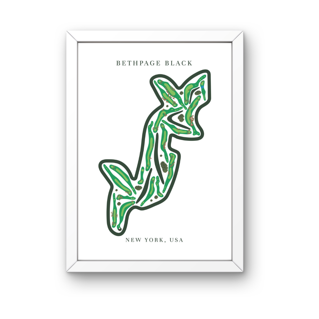 Bethpage Black, Golf Course Prints, New York