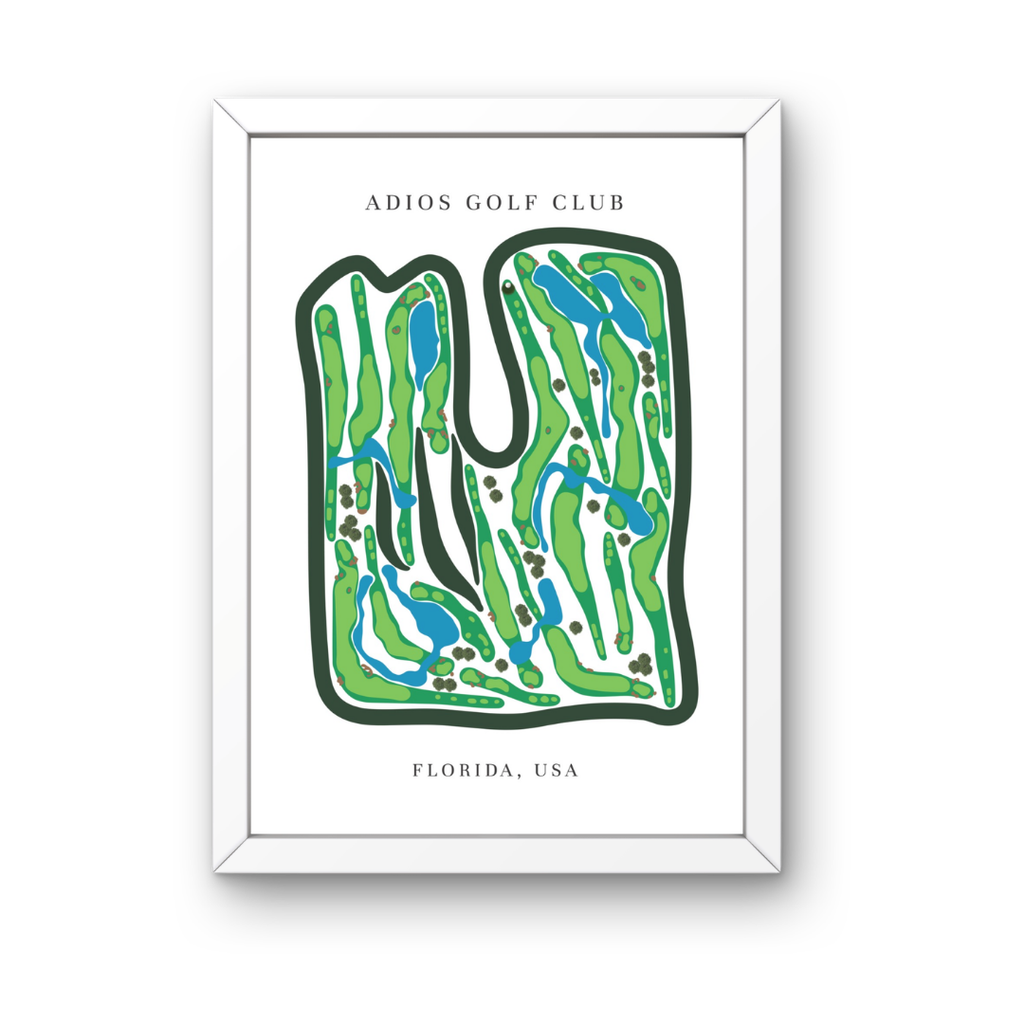 Adios Golf Club, Golf Course Prints, Florida