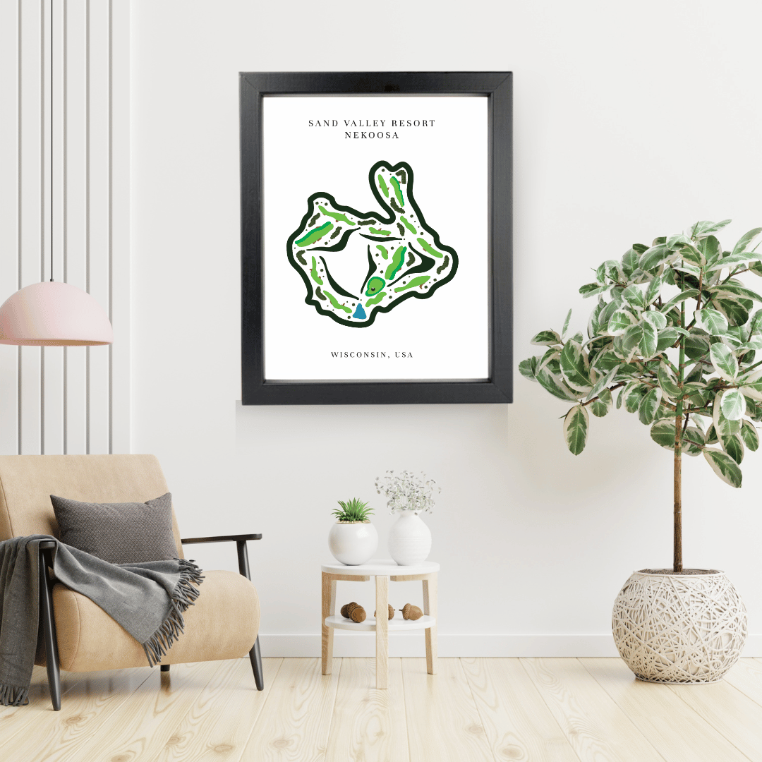 Sand Valley Resort Nekoosa, Golf Course Print, Wisconsin