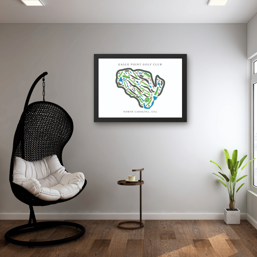 Eagle Point Golf Club, Golf Course Print, North Carolina
