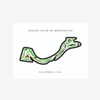 Valley Club of Montecito, Golf Course Print, California